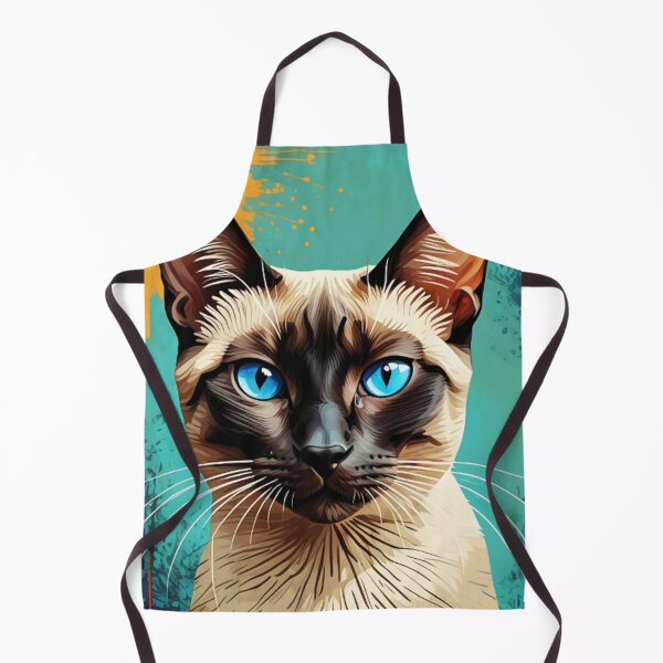 Item preview, Siamese Cat Art designed and sold by ChaosReigns91.