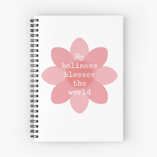 Item preview,  ACIM lesson 37 My holiness blesses the world designed and sold by Amanda Webster.