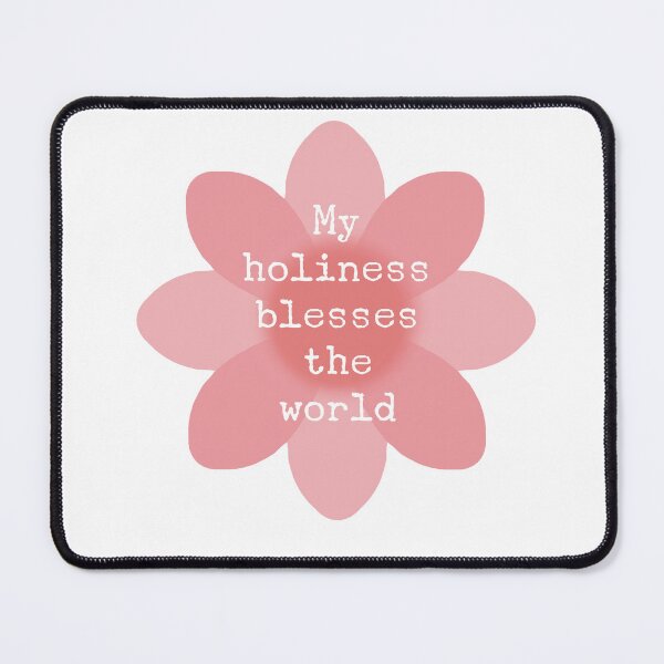 Item preview,  ACIM lesson 37 My holiness blesses the world designed and sold by Amanda Webster.