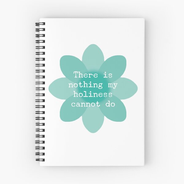 Item preview, ACIM lesson 38 There is nothing my holiness cannot do designed and sold by Amanda Webster.