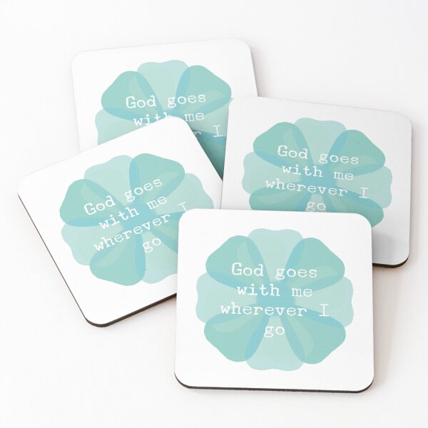 Item preview, ACIM lesson 41 God goes with me wherever I go designed and sold by Amanda Webster.