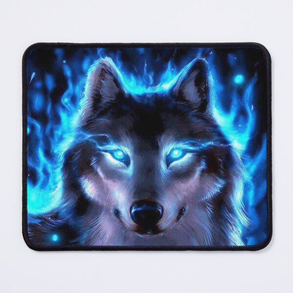 Item preview, 3d NEON COSMIC WOLF designed and sold by Tim Forder.