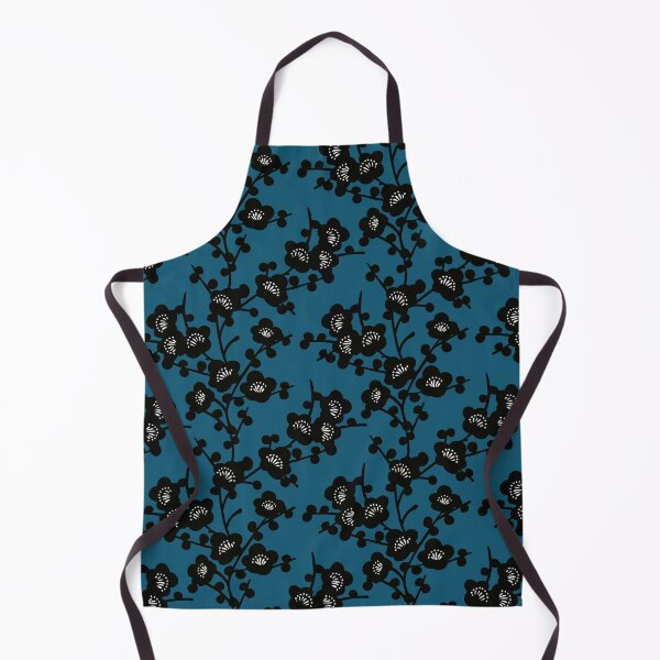 Item preview, Modern Cherry Blossom - Bold Blue designed and sold by Sarah Thorpe Designs .