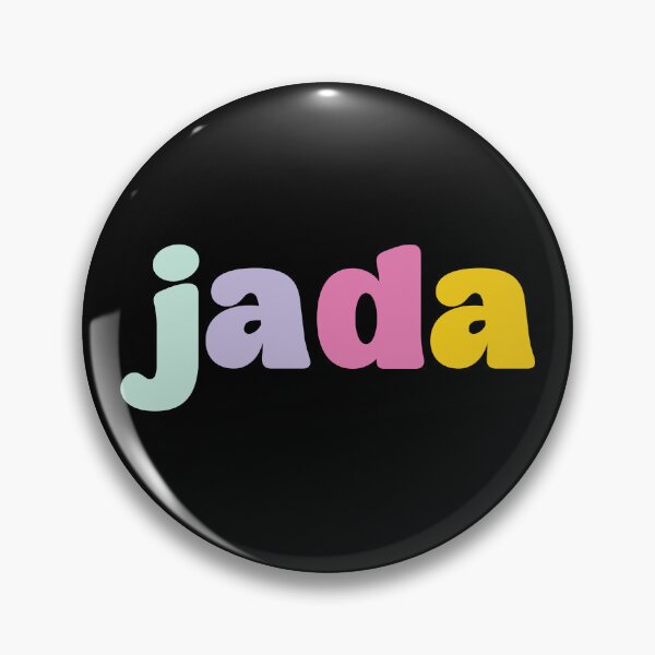 Item preview, Jada - Custom name on colorful block font designed and sold by To the Lua.