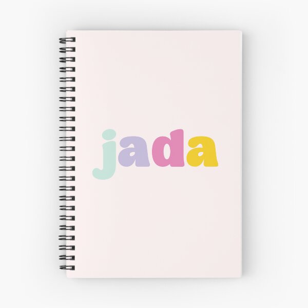 Item preview, Jada - Custom name on colorful block font designed and sold by To the Lua.