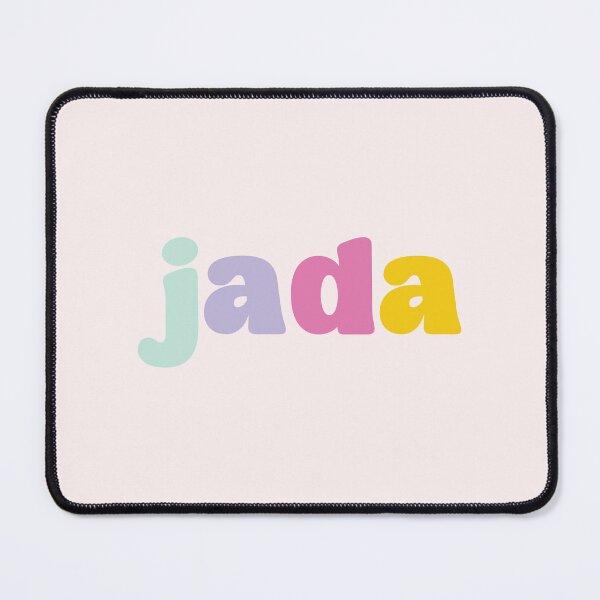 Item preview, Jada - Custom name on colorful block font designed and sold by To the Lua.