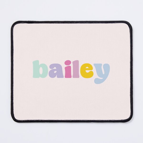 Item preview, Bailey - Custom name on colorful block font designed and sold by To the Lua.
