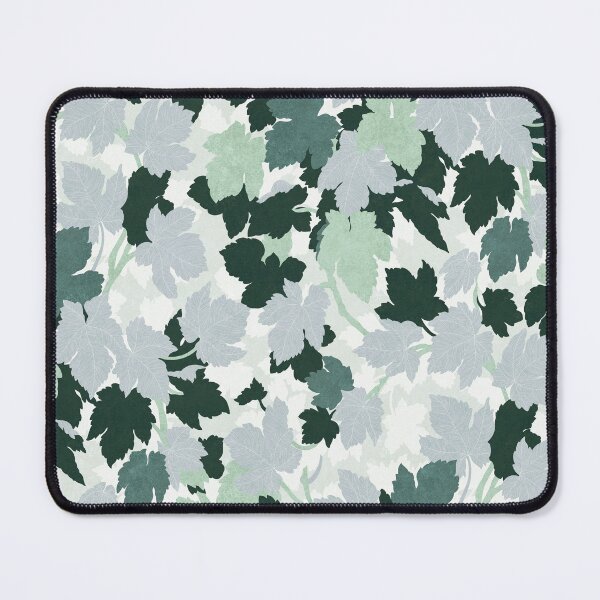 Item preview, Vintage Leaves - Grey, Green & Black designed and sold by Sarah Thorpe Designs .