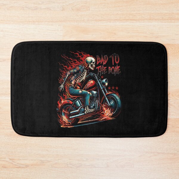 Item preview, skull Ghost Rider on fire t-shirt designed and sold by PrintyArts.