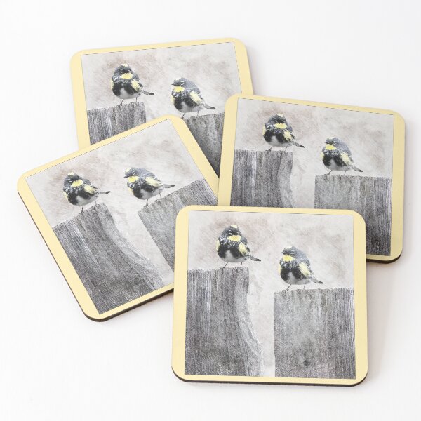 Item preview, Yellow-rumped warbler designed and sold by CarolM.
