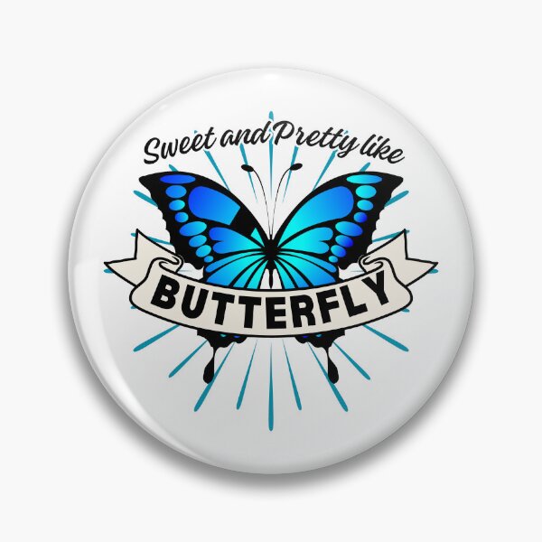 Item preview, Sweet and Pretty like a Butterfly.  designed and sold by OmikronStore.