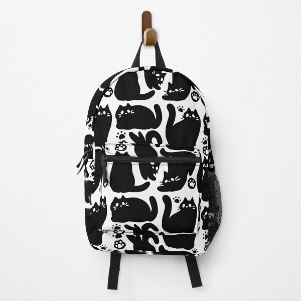 Item preview, Black Cat Silhouettes - Cute Feline Design designed and sold by Trio-in-Forest.