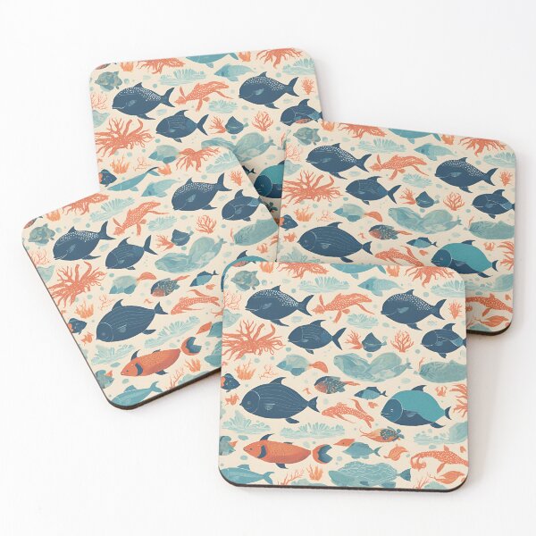 Item preview, Underwater Sealife Pattern designed and sold by Noertz.