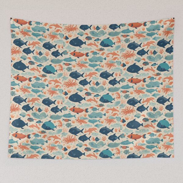 Item preview, Underwater Sealife Pattern designed and sold by Noertz.