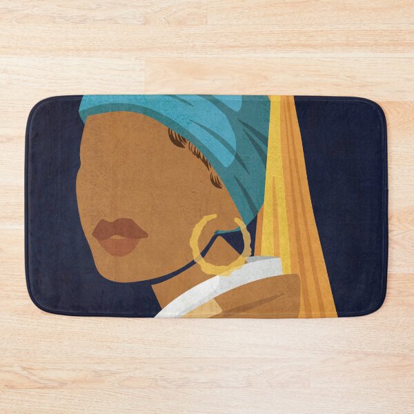 Item preview, Girl With The Bamboo Earring designed and sold by DomoINK.