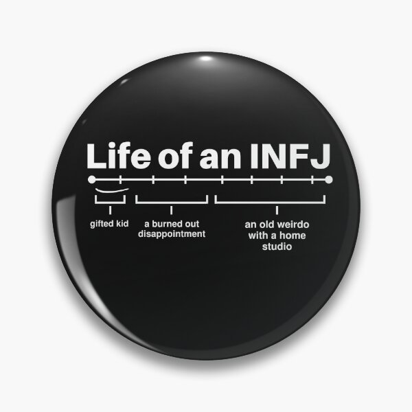 Item preview, Life of An INFJ Funny Infj Personality Type Traits Introvert Jokes designed and sold by FociCreate.