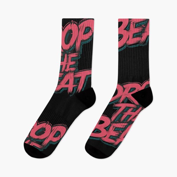Item preview, Drop the beat Street Rap Urban Hip Hop Culture Design designed and sold by RadDeck.
