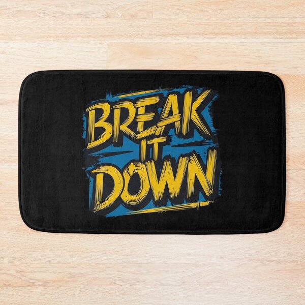 Item preview, Break It Down Rap Heroes Celebrating Hip Hop Legends Design designed and sold by RadDeck.