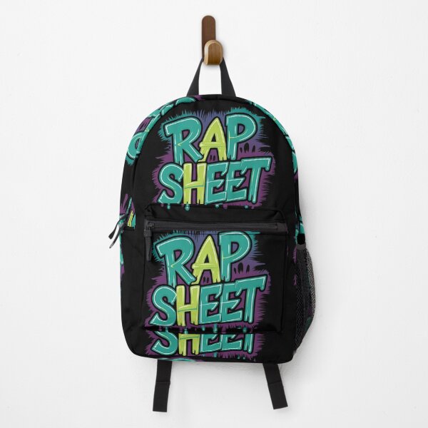 Item preview, Rap Sheet Urban Groove Classic Hip Hop Design designed and sold by RadDeck.