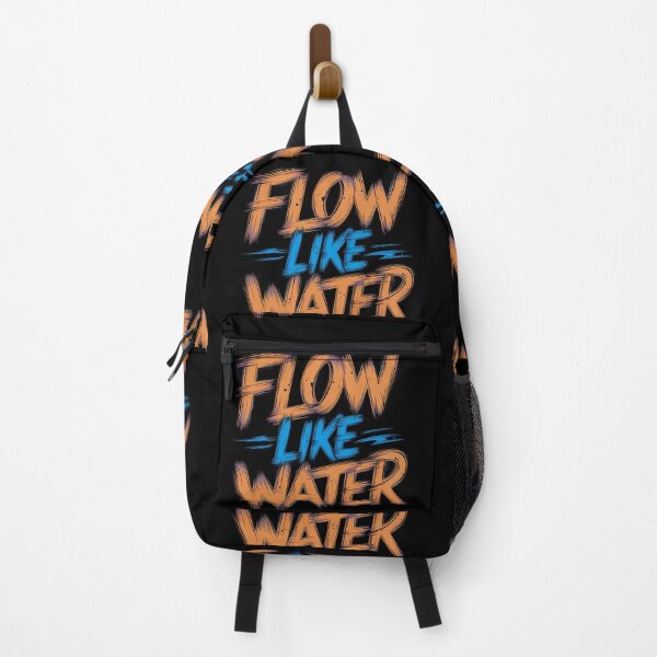 Item preview, Flow like water Hip Hop Legends Old School Rap Design designed and sold by RadDeck.