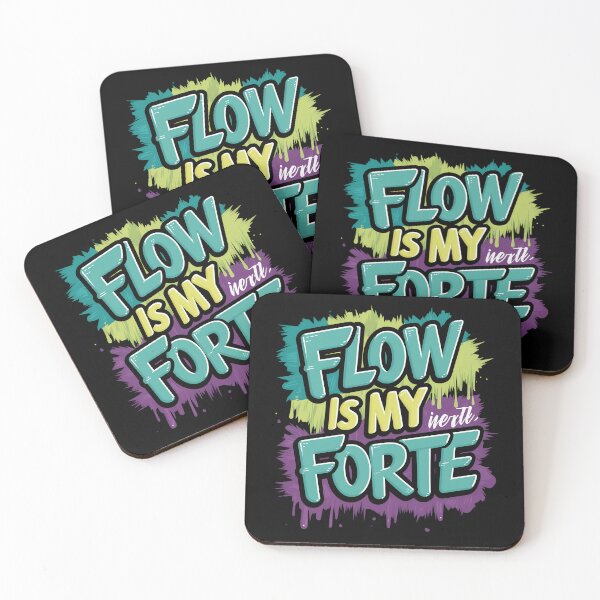 Item preview, Flow is my forte Classic Hip Hop 90s Rap Design designed and sold by RadDeck.