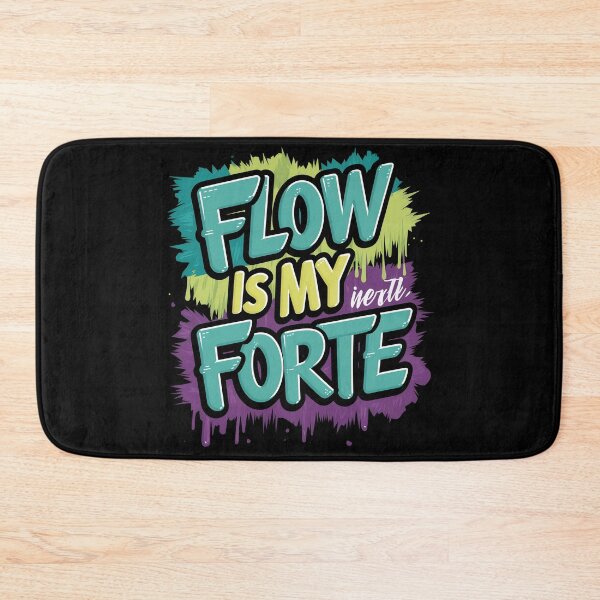 Item preview, Flow is my forte Classic Hip Hop 90s Rap Design designed and sold by RadDeck.