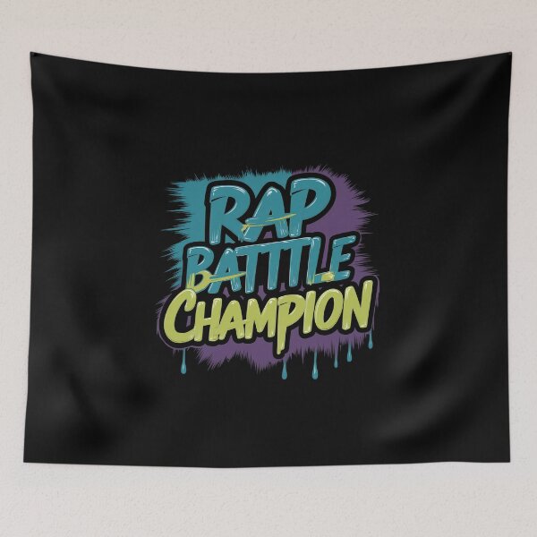 Item preview, Rap Battle Champion Boom Bap Beats Classic Hip Hop Design designed and sold by RadDeck.