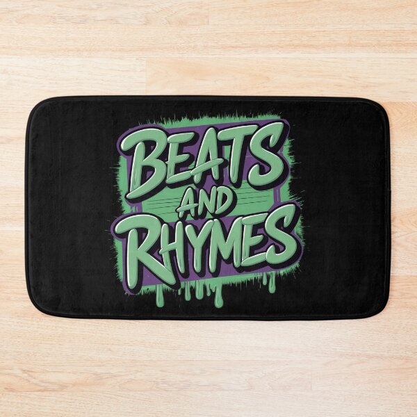 Item preview, Beats and Rhymes Rap Pioneers Celebrating Hip Hop Legends Design designed and sold by RadDeck.