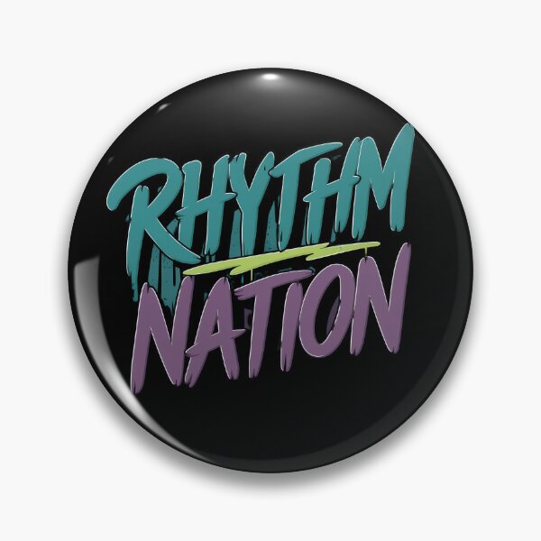 Item preview, Rhythm Nation Urban Rhythm Classic Hip Hop Beats Design designed and sold by RadDeck.