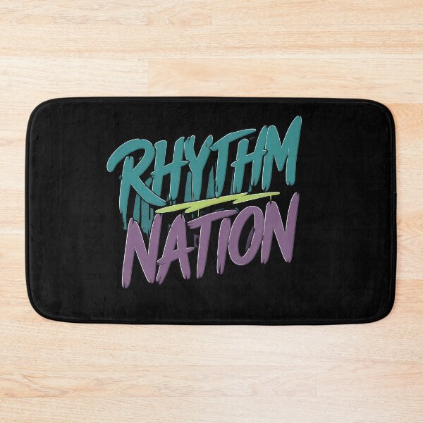 Artikelvorschau, Rhythm Nation Urban Rhythm Klassisches Hip Hop Beats Design entworfen und verkauft von RadDeck.