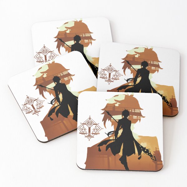 Item preview, Genshin Impact Zhongli Liyue Minimalist designed and sold by GiveMeUsername.