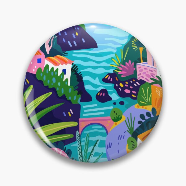 Item preview, Art Italy Aeolian Islands Illustration designed and sold by LVTFCOarts.