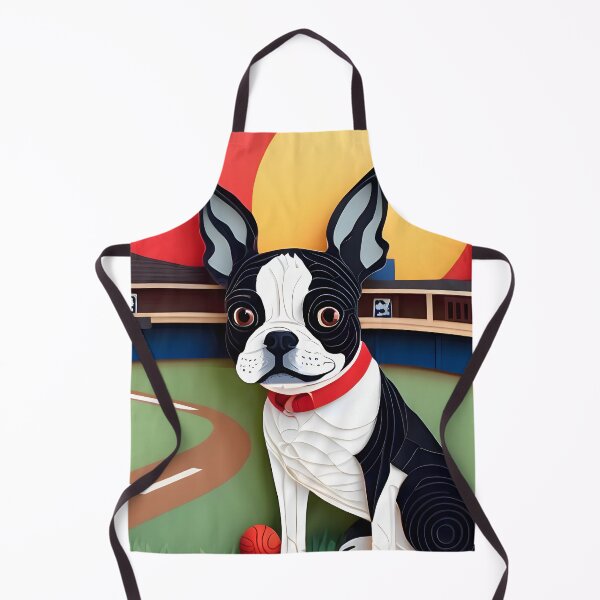 Item preview, Let's Play Ball, Man.... Baseball Boston Terriers designed and sold by Hall-O-Gram.