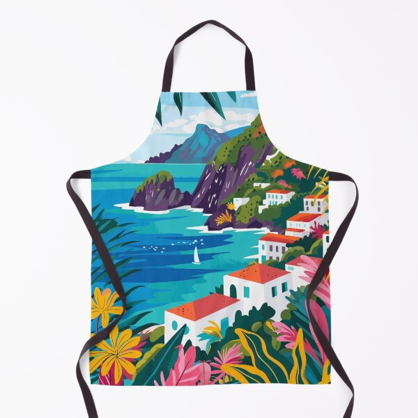 Item preview, Italy Aesthetic Aeolian Islands Illustration designed and sold by LVTFCOarts.