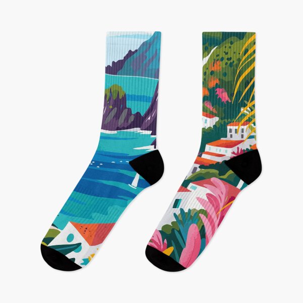Item preview, Italy Aesthetic Aeolian Islands Illustration designed and sold by LVTFCOarts.