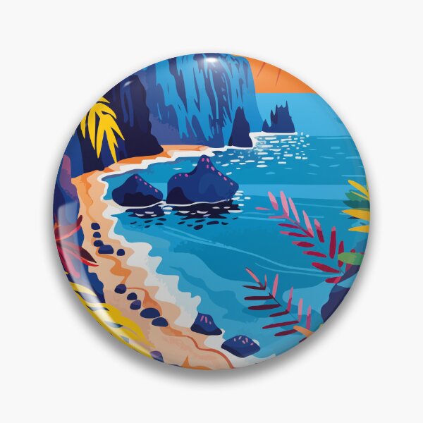 Artikelvorschau, Natur Italien Äolische Inseln Illustration entworfen und verkauft von LVTFCOarts.