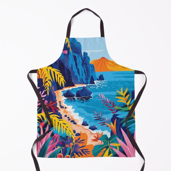 Item preview, Nature Italy Aeolian Islands Illustration designed and sold by LVTFCOarts.