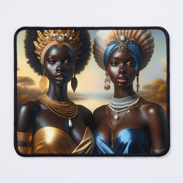 Item preview, Oshun and Yemaya designed and sold by CSApothecary.