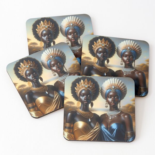 Item preview, Oshun and Yemaya designed and sold by CSApothecary.