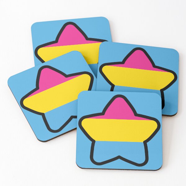 Item preview, Pansexual Flag Star designed and sold by deadbeatprince-typography.
