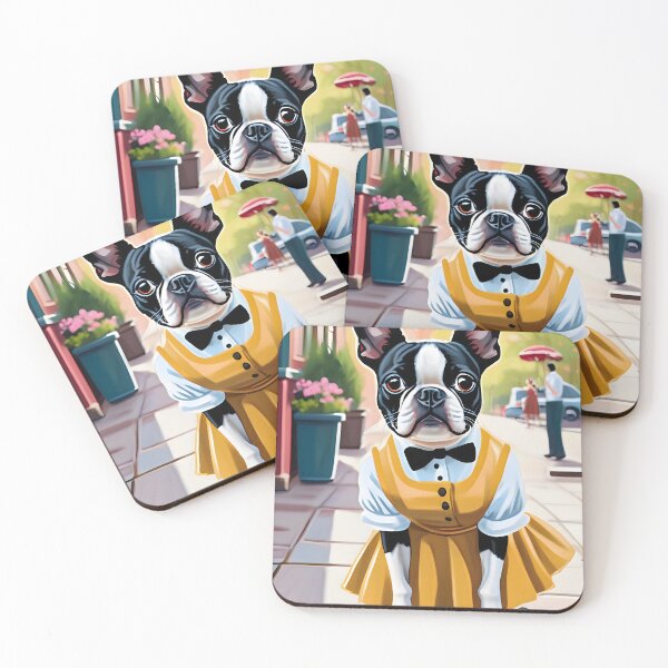 Item preview, Church Going Boston Terrier designed and sold by Hall-O-Gram.