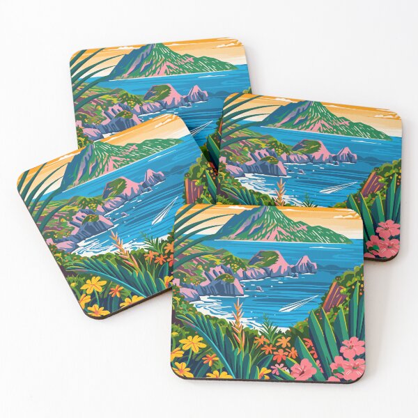 Item preview, Art Aesthetic Aeolian Islands Illustration designed and sold by LVTFCOarts.