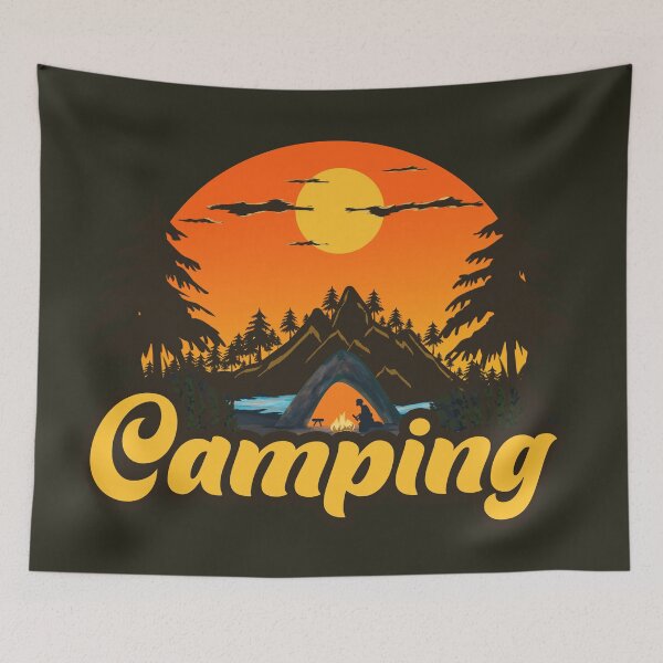 Item preview, Camping designed and sold by Shopyflu.