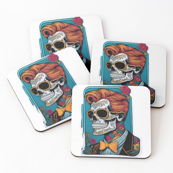 Item preview, mafia skull designed and sold by Echolands.