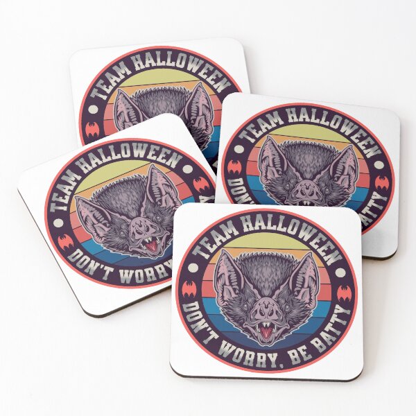 Item preview, Team Halloween - Don't worry, be batty designed and sold by EvergreenWhimsy.