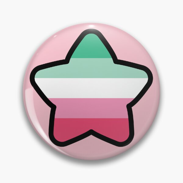 Item preview, Abrosexual Flag Star designed and sold by deadbeatprince-typography.
