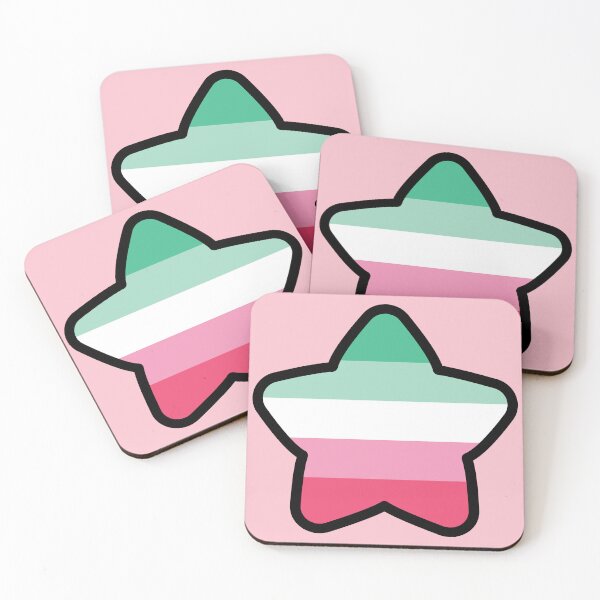 Item preview, Abrosexual Flag Star designed and sold by deadbeatprince-typography.