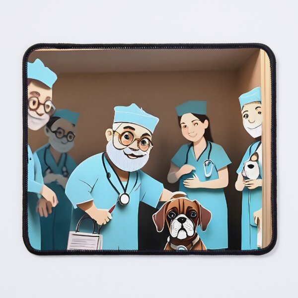 Item preview, Do Boxers Really Like Going To The Vet? We Doubt It But Who Knows designed and sold by Hall-O-Gram.