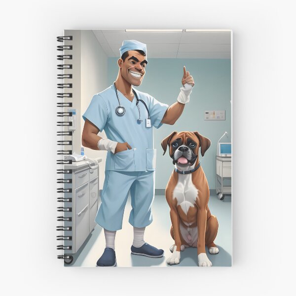Item preview, Do Boxers Really Like Going To The Vet? We Doubt It But Who Knows designed and sold by Hall-O-Gram.
