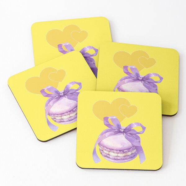 Item preview, delicious macaron dessert, purple designed and sold by Mauswohn.
